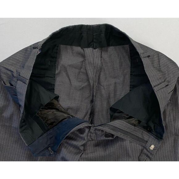 Brooks Brothers 1818 Madison Fit Pleated/Cuffed Wool Dress Pants. Men's 36X34. - Picture 7 of 9